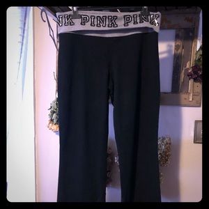 Lg PINK yoga pants by Victoria Secret